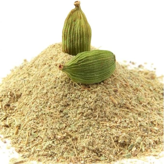 Cardamom Elaichi Powder / Hirvi Velchi Powder